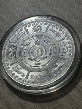 Moneda Plata 1 oz. Niue 2025 - La Sirena