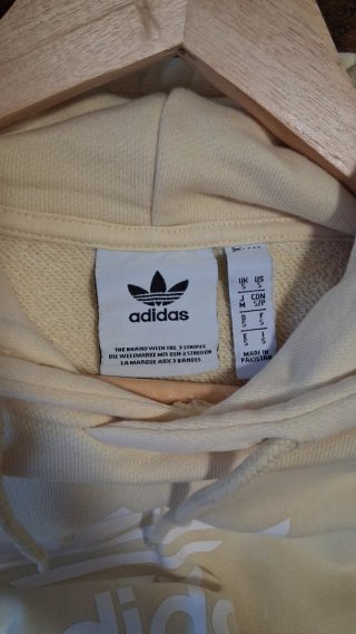 Sudadera Adidas Originals Crema Talla S