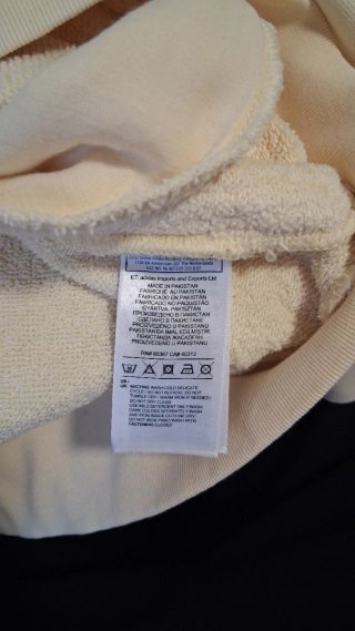Sudadera Adidas Originals Crema Talla S