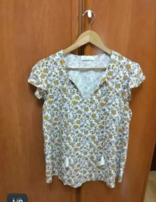 Blusa manga corta de Springfield talla L