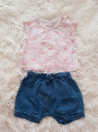 Conjunto Boboli niña 0-1 mes
