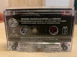 Casete . Guerrilla Urbana - Spanish Diarrea