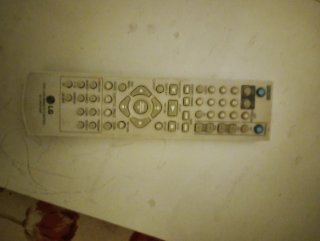 LG Combo DVD VHS con Mando
