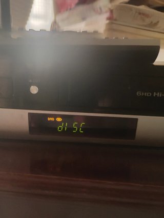 LG Combo DVD VHS con Mando