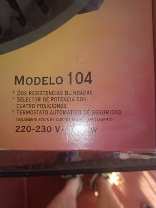 Brasero Eléctrico Calefactor