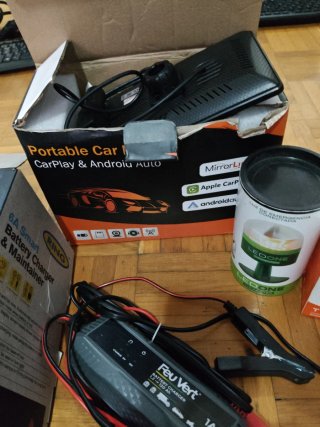 Cargador Batería Coche RING 6A