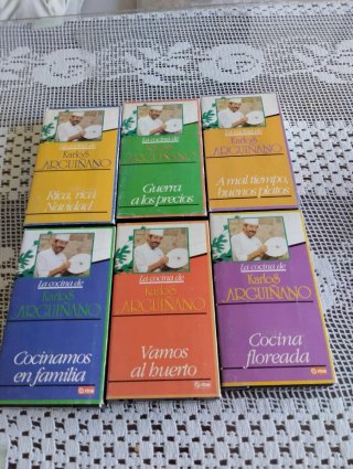 Colección libros+ vídeos Karlos Arguiñano
