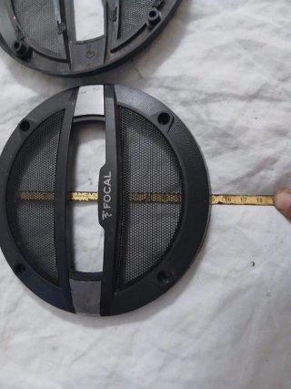 Par Grelhas Capas Focal Colunas 15cm