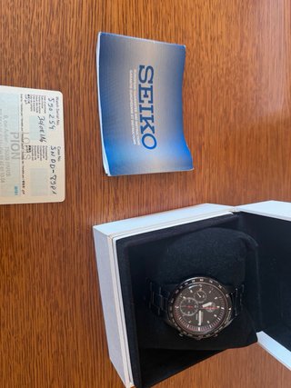 Reloj Seiko Chronograph Sport SNDD89P1 Negro