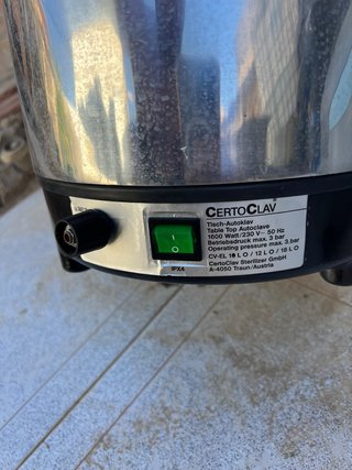 Autoclave da tavolo Certoclav