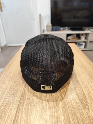 Gorra New Era MLB Houston Astros Negra Dorada