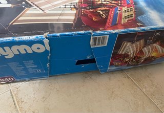Barco Pirata Playmobil con caja