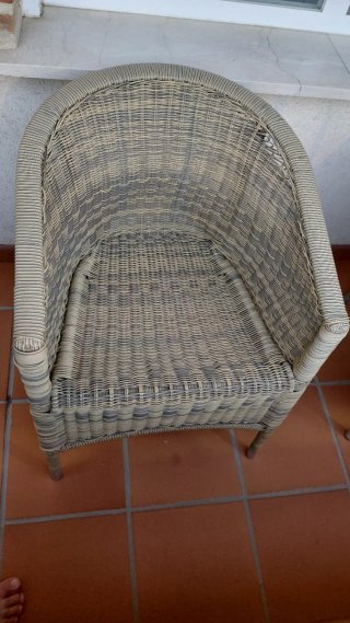 Sillón Ratán Terraza/Jardín