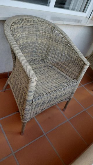 Sillón Ratán Terraza/Jardín