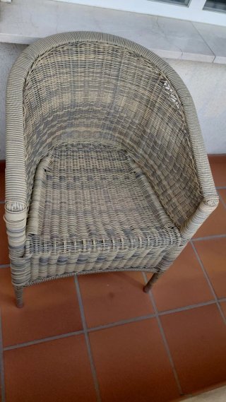 Sillón Ratán Terraza/Jardín