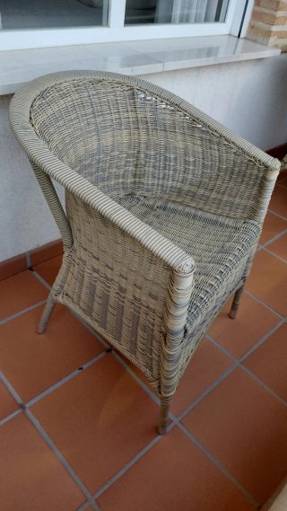 Sillón Ratán Terraza/Jardín