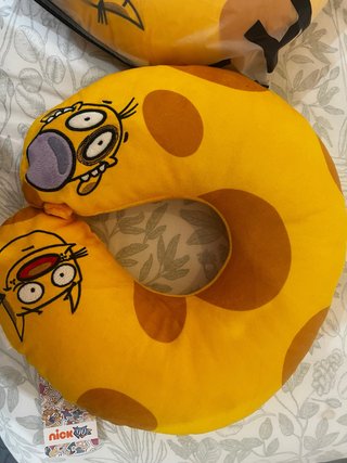 2 almohadas de viaje CatDog