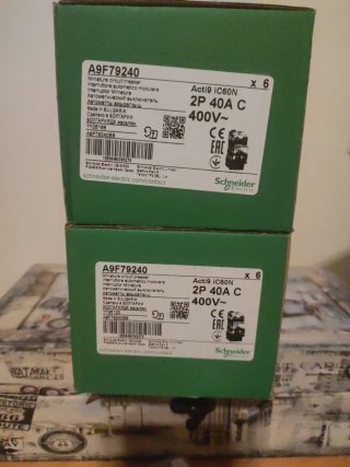 6u Automático 2p 40A Schneider A9F79240