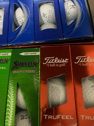 Pelotas de Golf Nuevas: TaylorMade, Srixon...