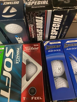Pelotas de Golf Nuevas: TaylorMade, Srixon...
