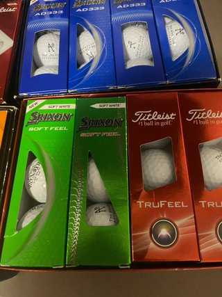Pelotas de Golf Nuevas: TaylorMade, Srixon...