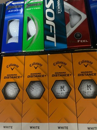 Pelotas de Golf Nuevas: TaylorMade, Srixon...