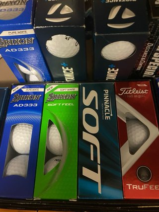 Pelotas de Golf Nuevas: TaylorMade, Srixon...