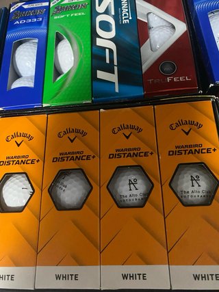 Pelotas de Golf Nuevas: TaylorMade, Srixon...