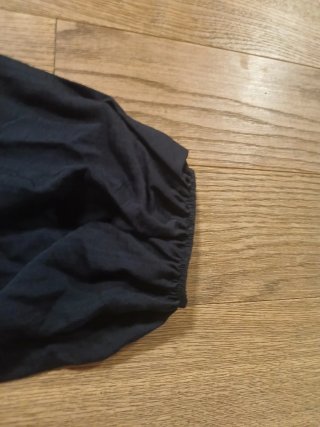 Salopette lunga blu da donna