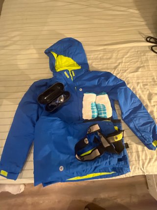 Traje de Esquí Infantil Azul