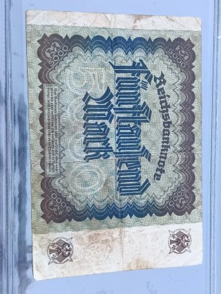 Billete 5000 Marcos Alemanes 1922