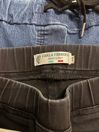 Pantaloni donna beige e neri taglia 44