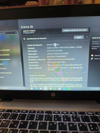 Portátil HP Elitebook 840 G3