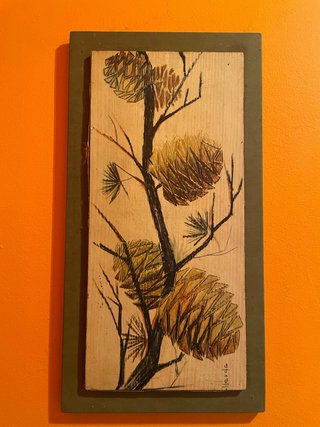 Cuadro decorativo de madera