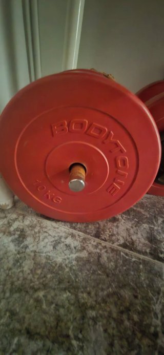 4 discos de pesa 10kg Bodytone