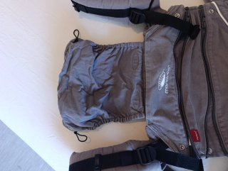 Mochila Portabebés Manduca Gris