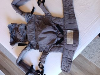 Mochila Portabebés Manduca Gris