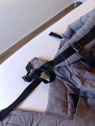 Mochila Portabebés Manduca Gris