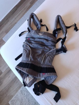 Mochila Portabebés Manduca Gris