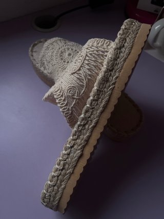 Zapatillas esparto beige talla 37