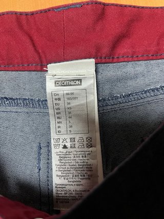 Pantalón vaquero desmontable montaña y trekking