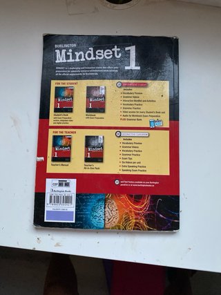 Libro Inglés Mindset 1 Bachillerato.