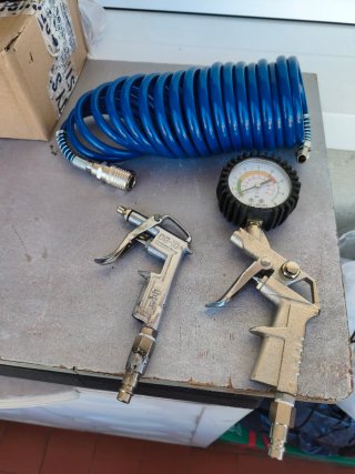 Pistolas Aire Comprimido + Manguera