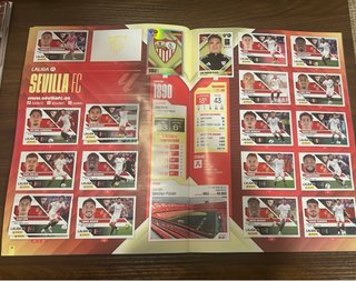 Álbum Panini Liga 2026-27 Completo sin extra stick