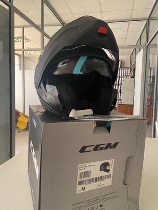 Casco Modular CGM P/J 515A Verso Mono Negro