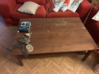 Mesa de centro madera