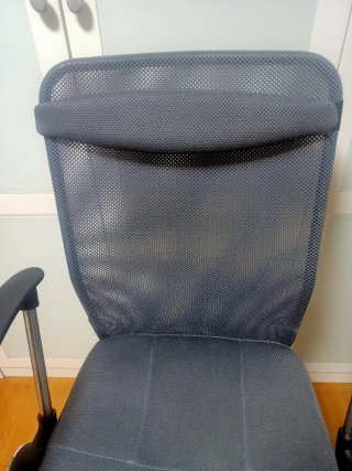 Silla ergonómica de estudio gris
