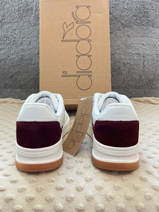 Scarpe Diadora bianche/marrone taglia 37