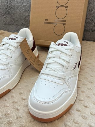 Scarpe Diadora bianche/marrone taglia 37
