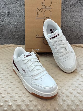 Scarpe Diadora bianche/marrone taglia 37